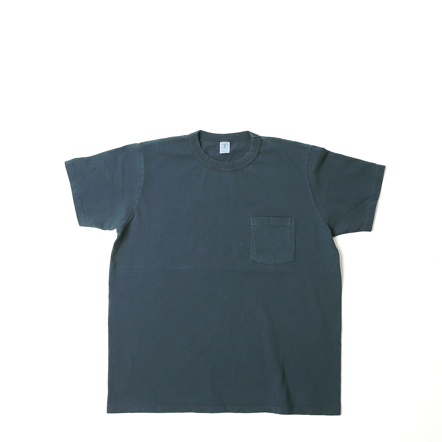 Loopwheel PIGMENT Short Sleeve T-Shirts (Navy)
