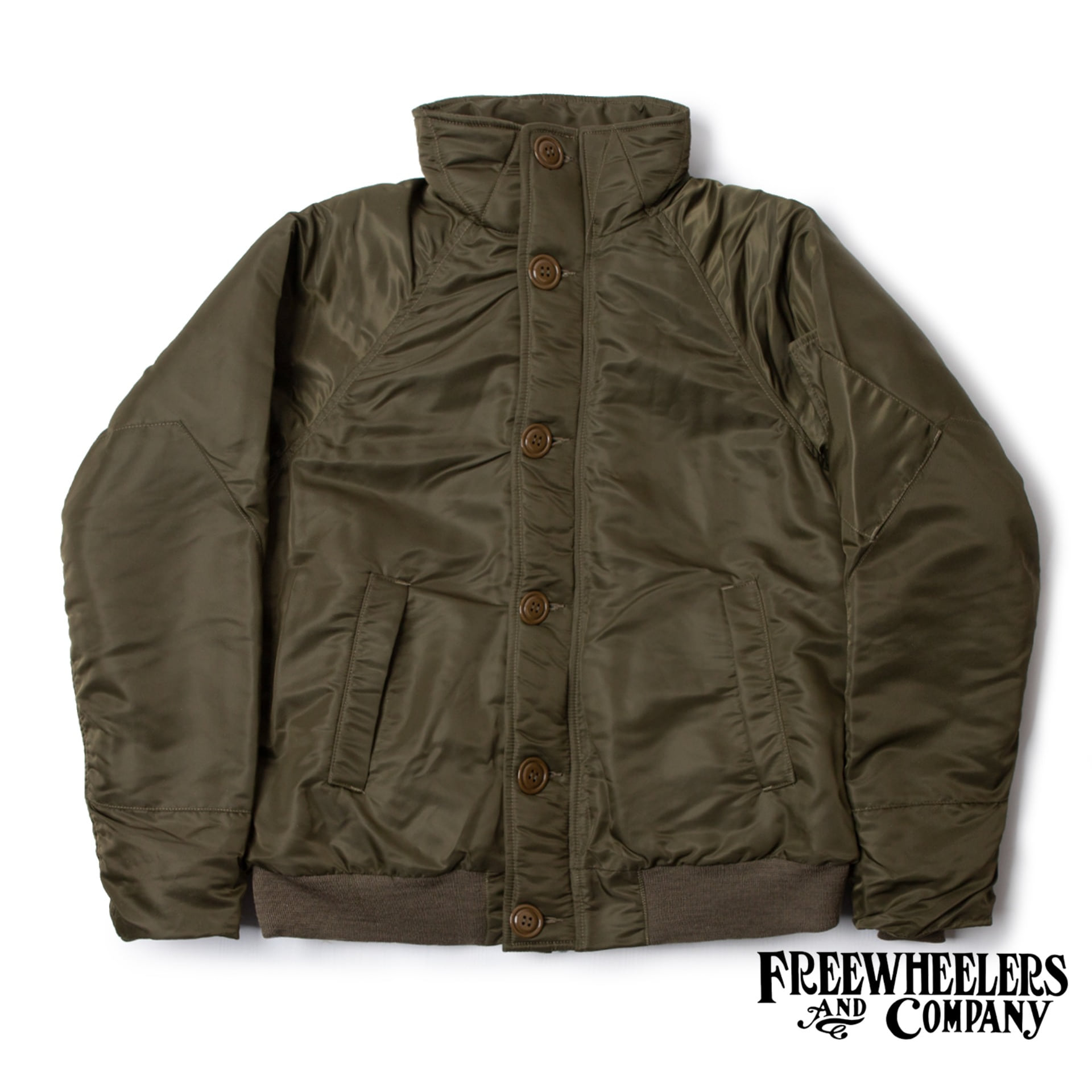 [UNION SPECIAL OVERALLS] Civilian Military Style Jacket &quot;COLD WEATHER AIR CREW JACKET&quot;  (Olive Drab)