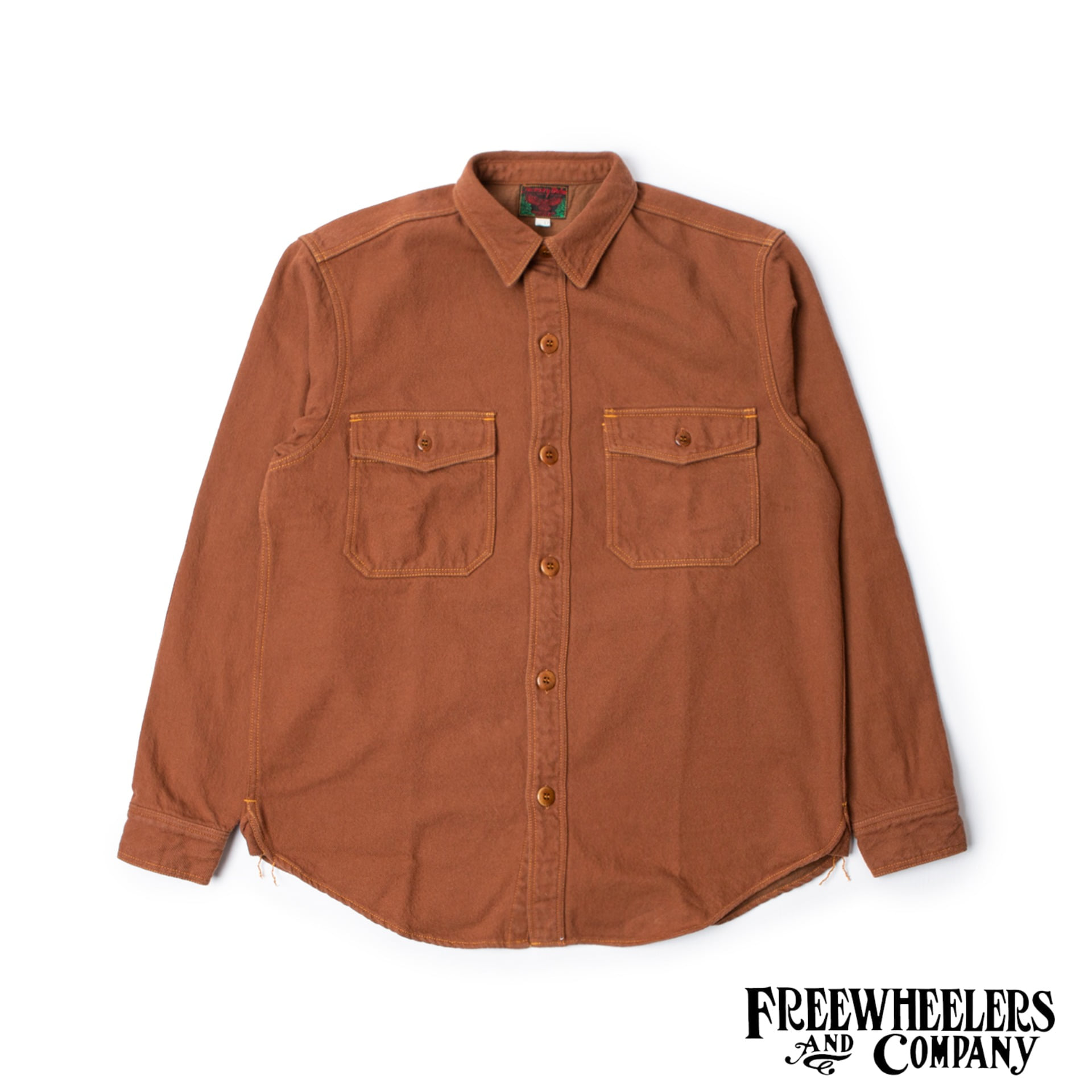 [GREAT LAKES GMT. MFG.CO.]WOODSMAN SHIRTS&quot;SKID ROW&quot;(Wood Brown)