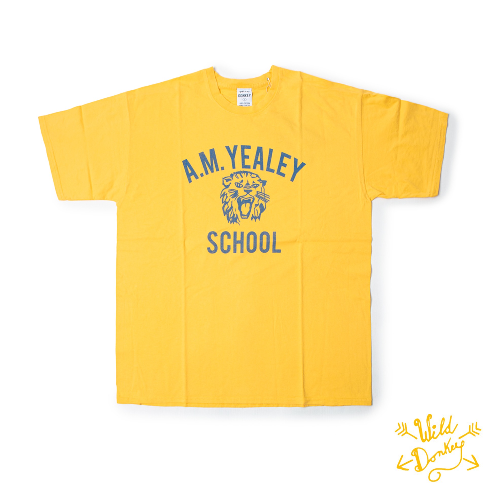 YEALEY-T SHIRT (Washed Yellow)