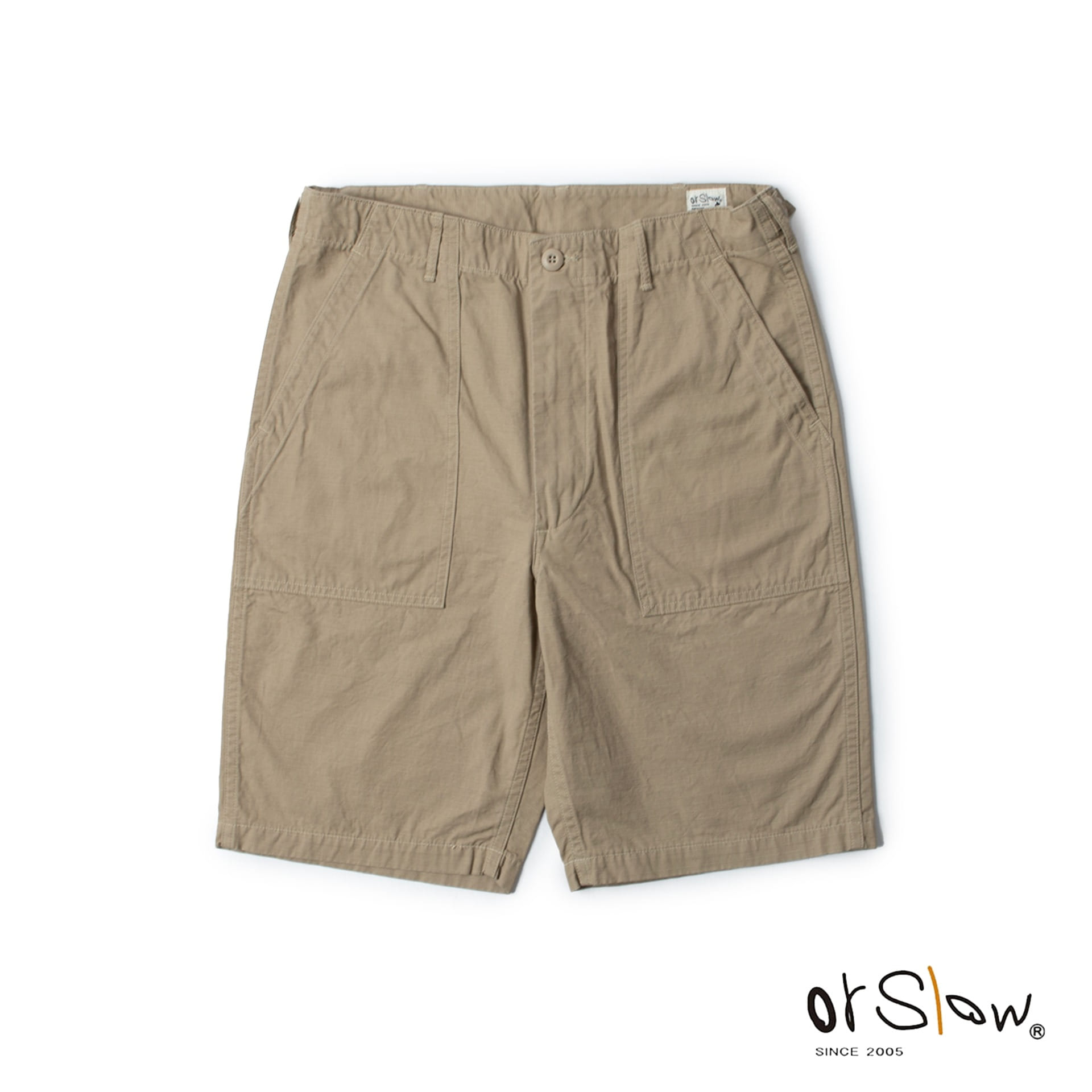 US ARMY FATIGUE SHORTS RIPSTOP (Beige)