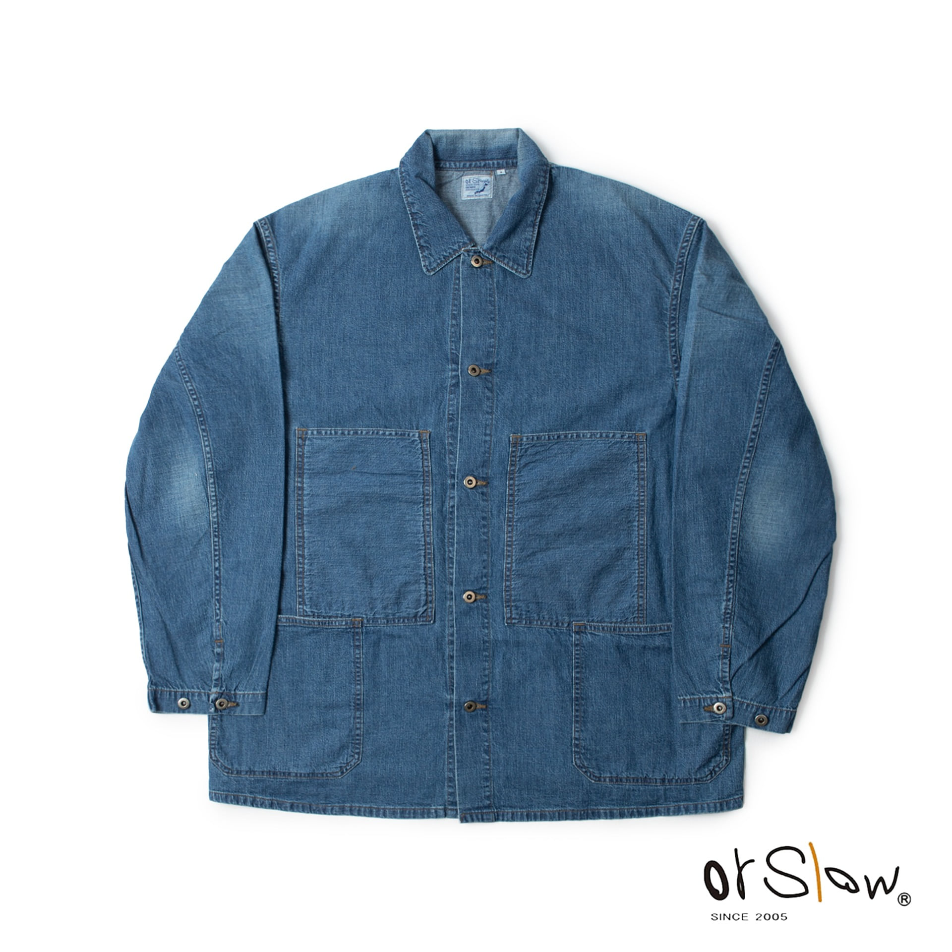 UTILITY COVERALL USED WASH DENIM