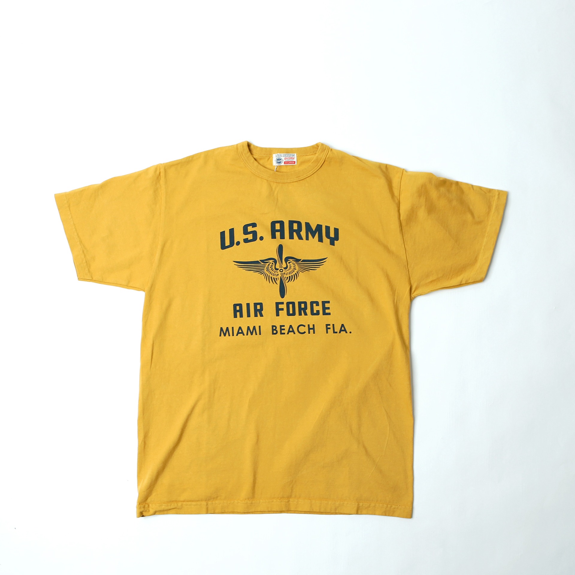 Loopwheel &quot;U.S. ARMY AIR FORCE&quot; (Yellow)