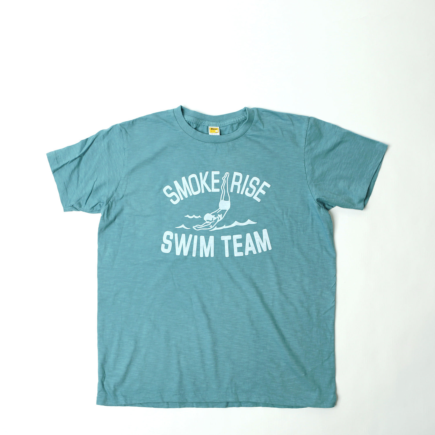 Loopwheel SWIM TEAM Short Sleeve T-Shirts (Sea form)