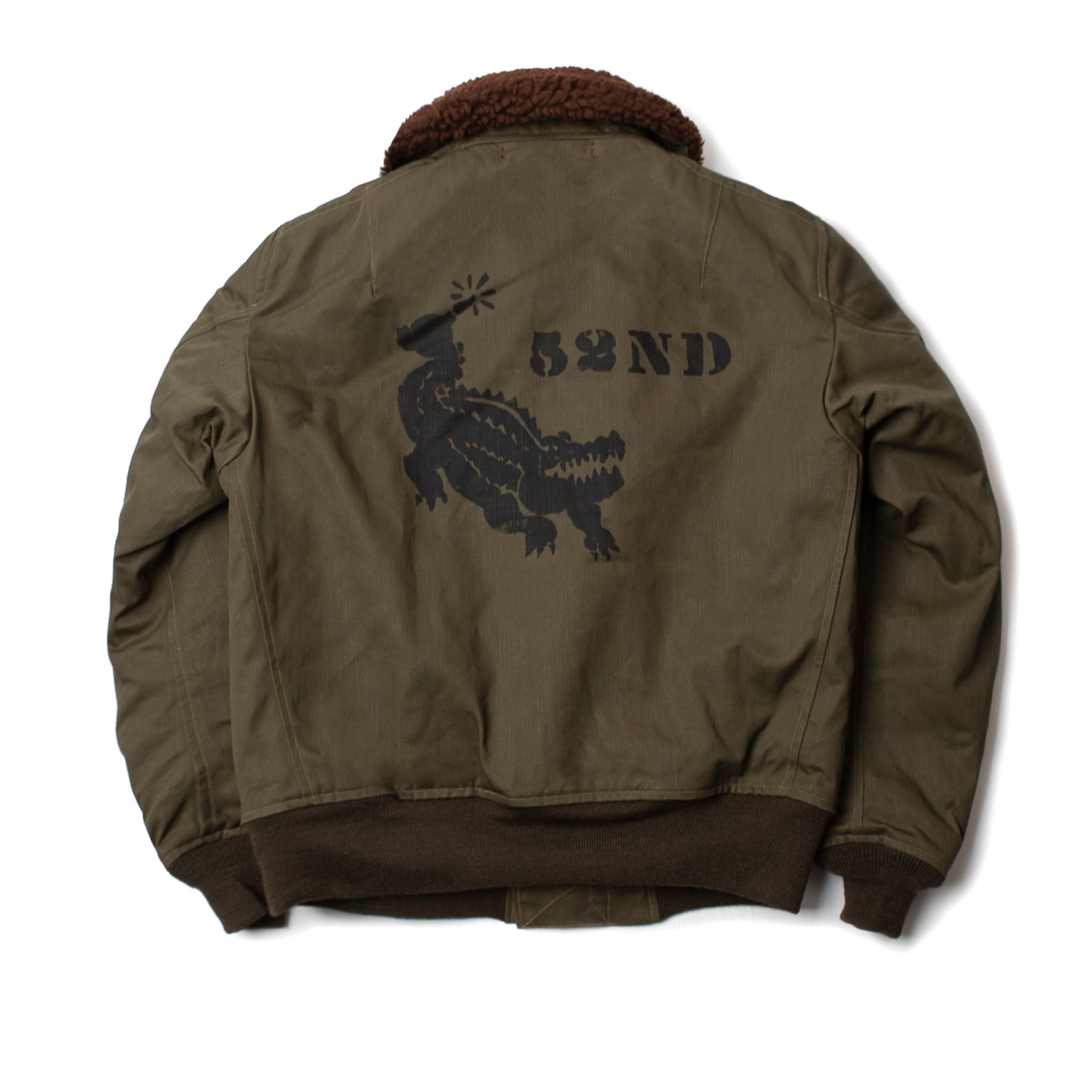 [The Union Special Overalls]TYPE B-15B CIVILIAN MODEL&quot;USAAF 29th BG 52nd BSQ&quot; (Olive Drab)
