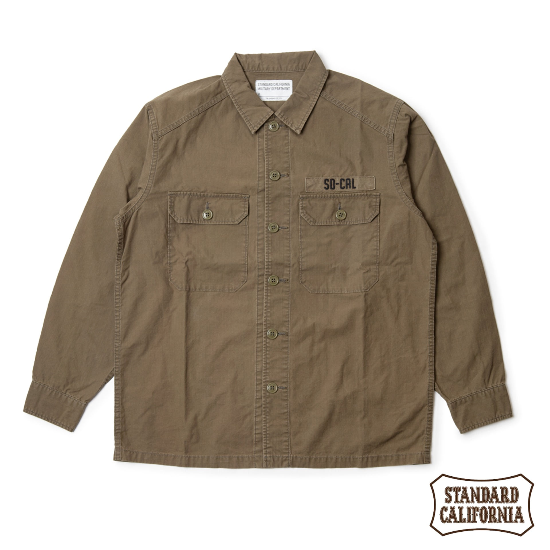 SD RIPSTOP ARMY SHIRT (Olive)