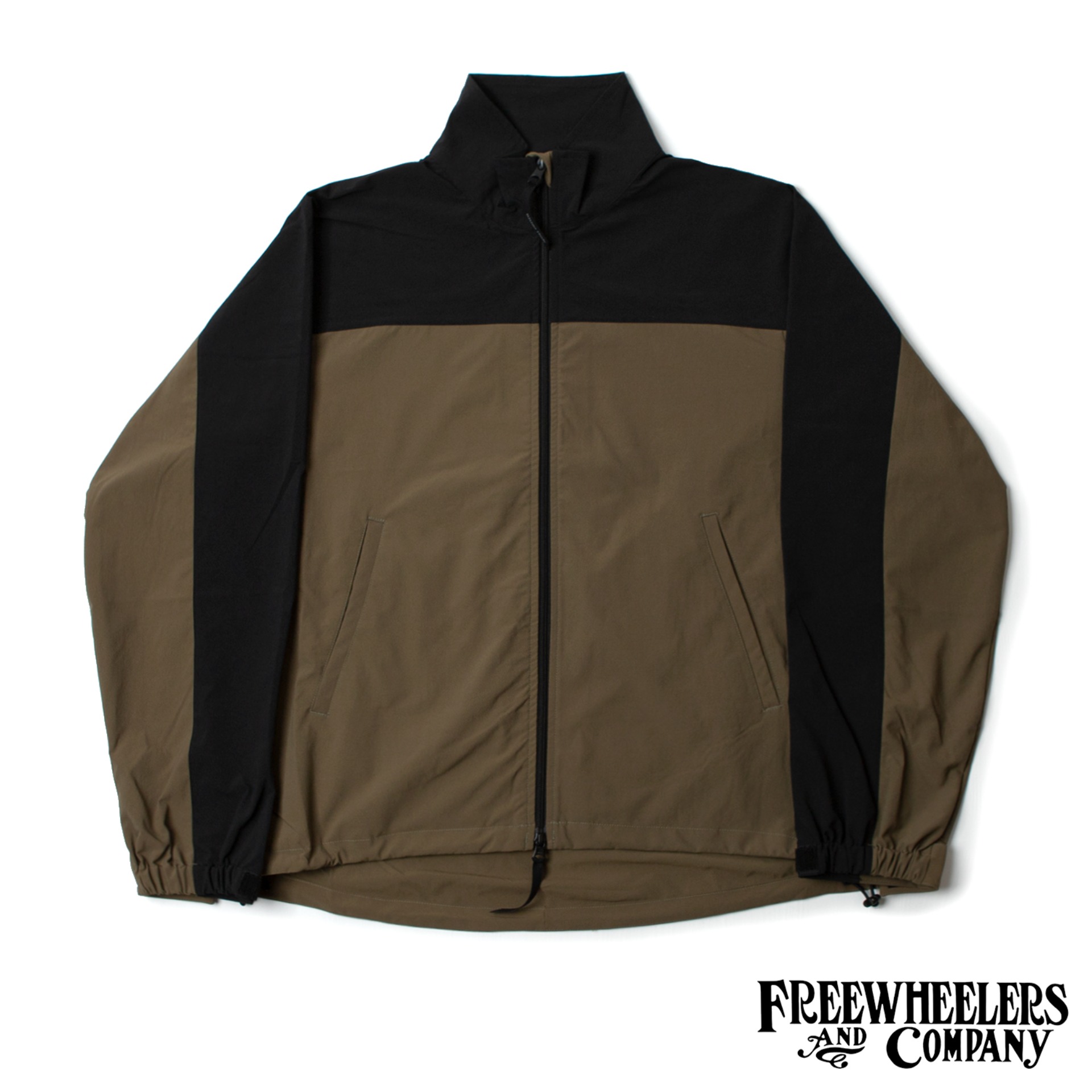 [ULTIMA THULE] Equipment &amp; Tactical TRACK JACKET  &quot;TAILWIND&quot; (OLIVE x Black)