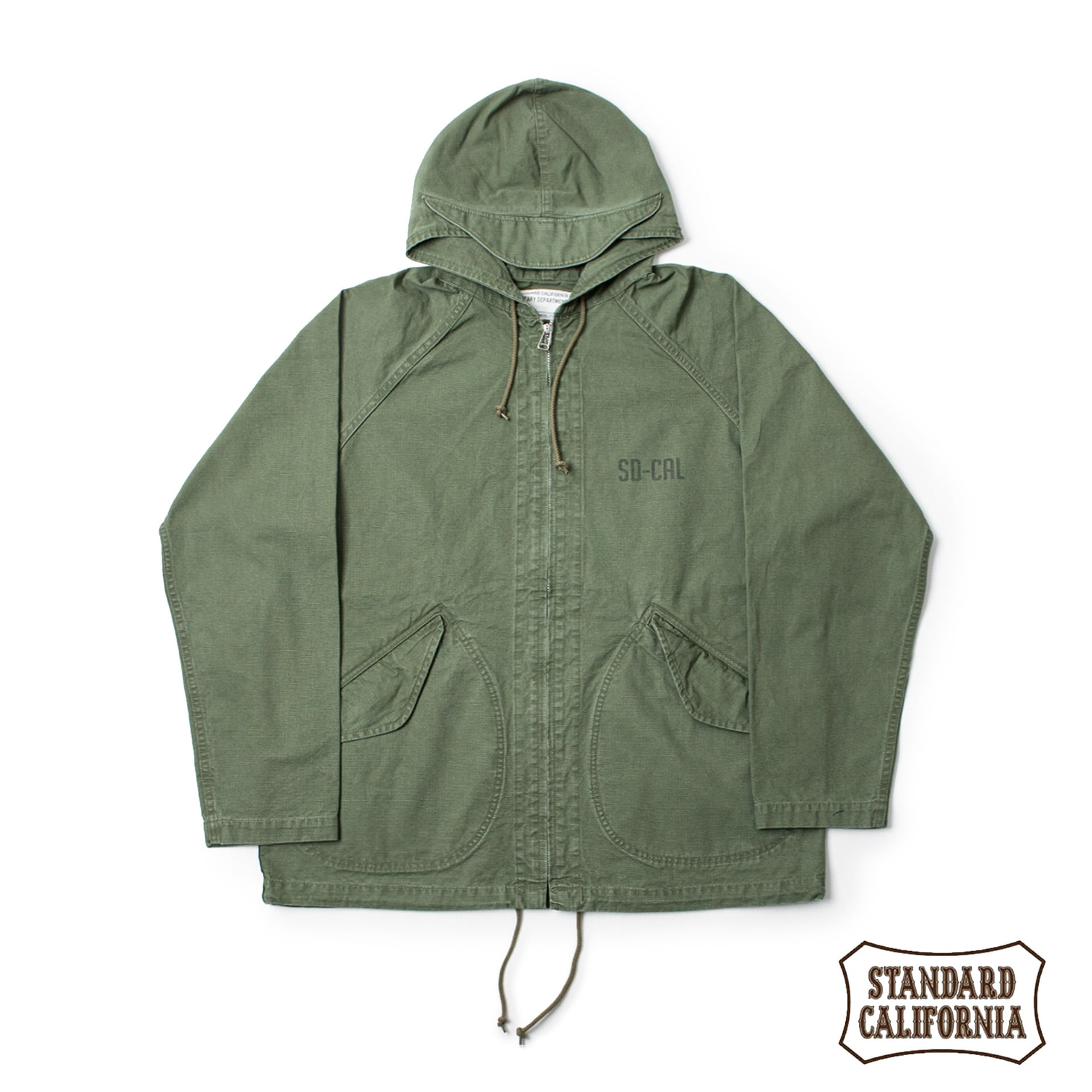 23SS SD RIPSTOP HOOD JACKET (Olive)