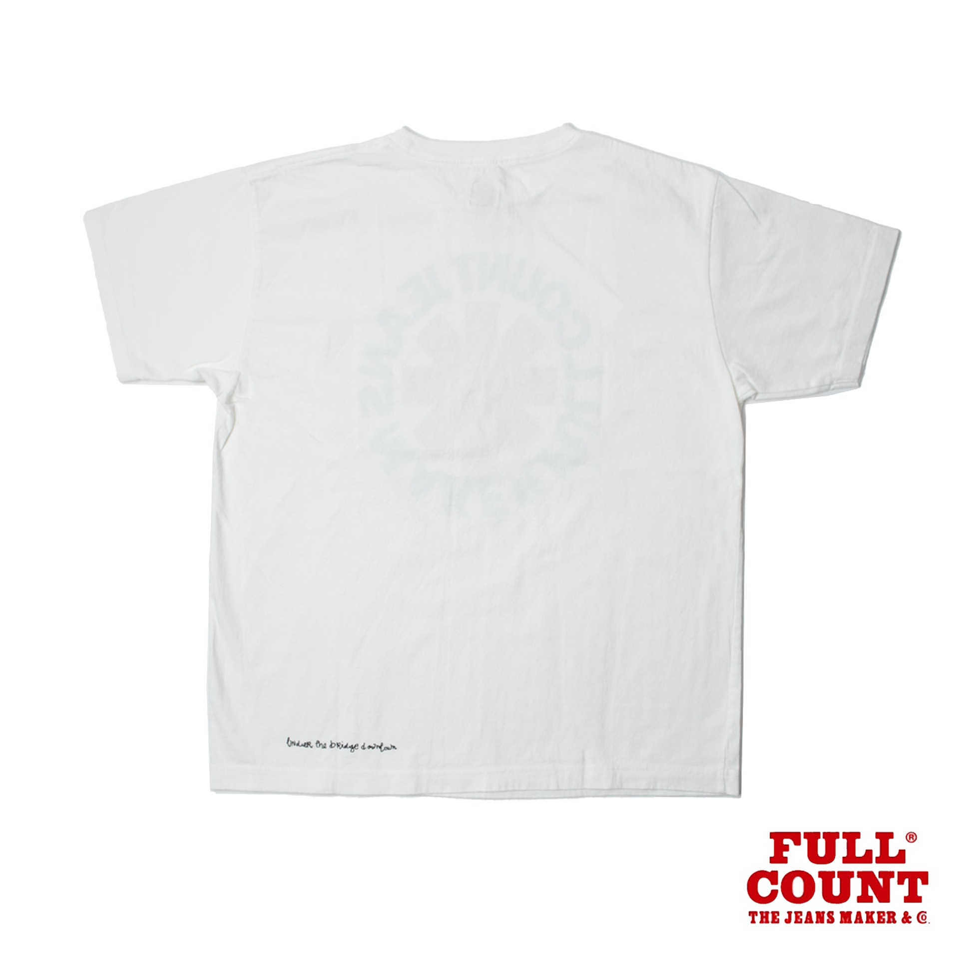 S/S T-SHIRTS &quot;FULLCOUNT JEANS MAKERS&quot; (White)
