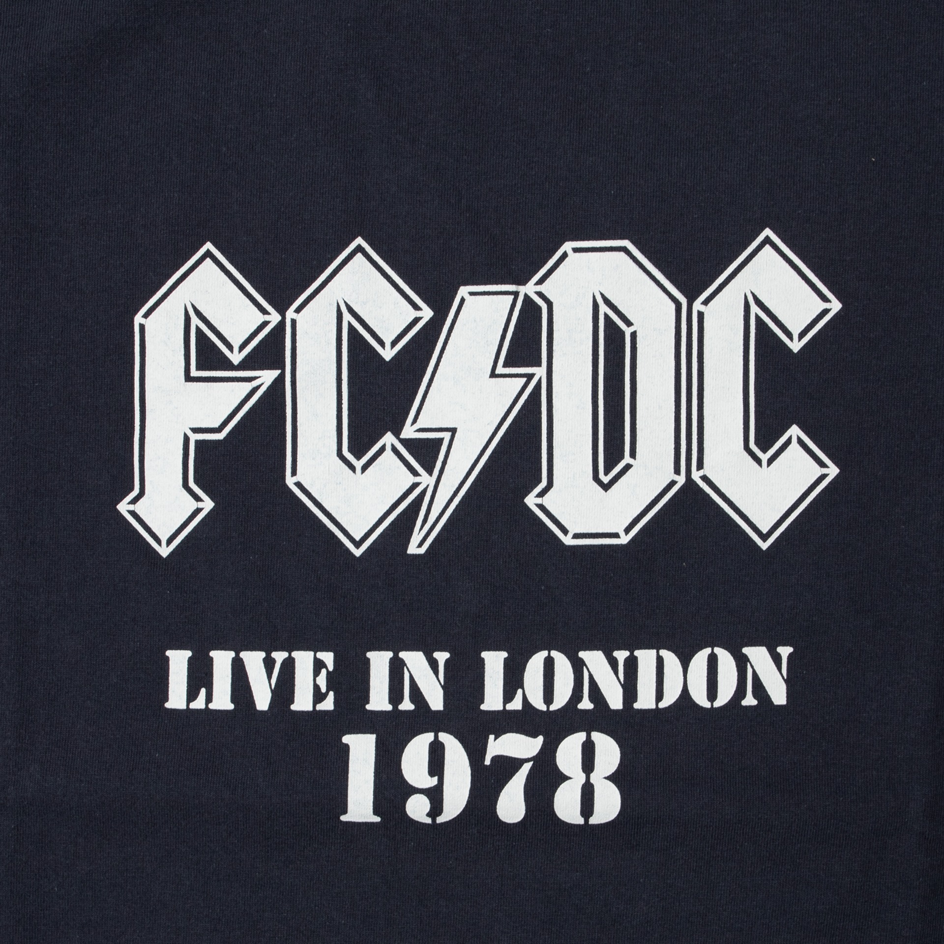 S/S T-SHIRTS &quot;FC/DC LIVE IN LONDON&quot; (Black)